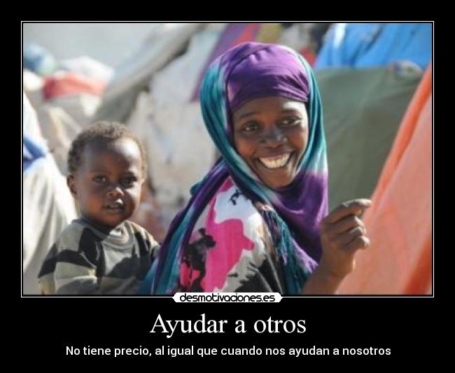 Ayudar a otros -