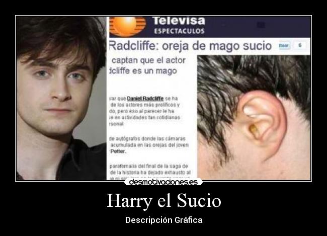 Harry el Sucio - Descripción Gráfica