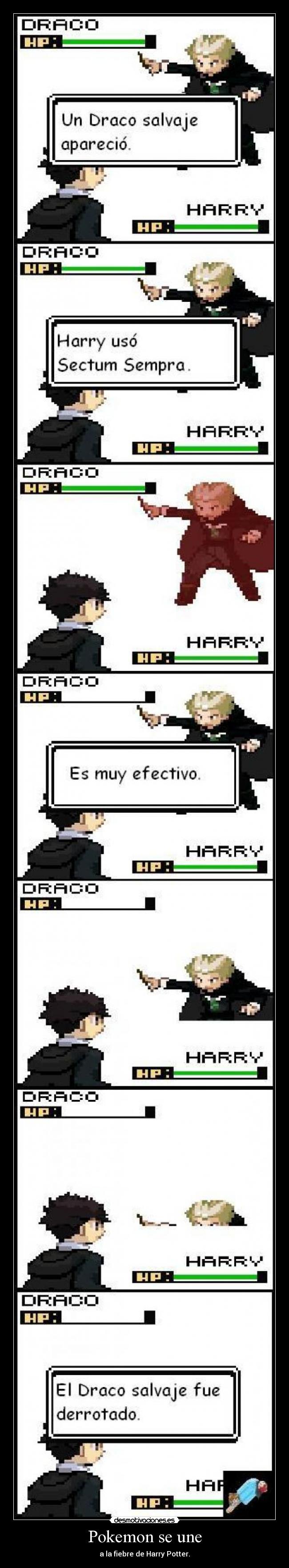 Pokemon se une - a la fiebre de Harry Potter.