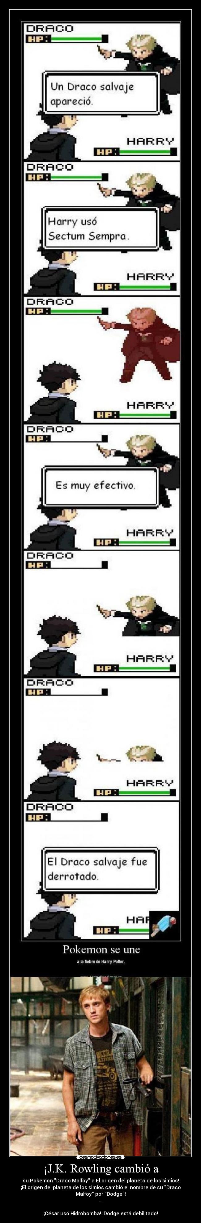 ¡J.K. Rowling cambió a - 
