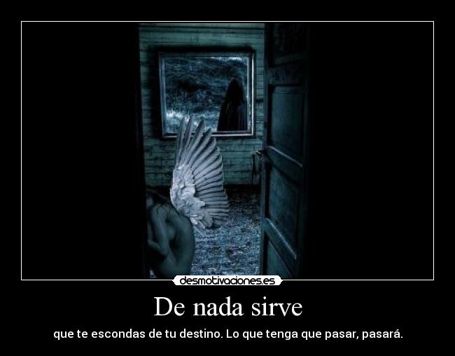 De nada sirve - 