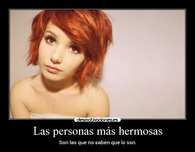 Las personas más hermosas - 