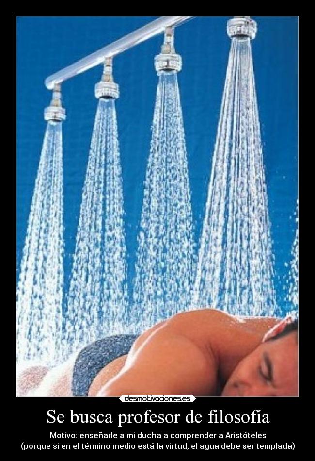 Se busca profesor de filosofía - 