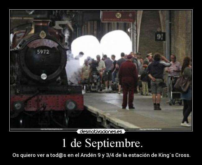 carteles harry potter kings cross desmotivaciones