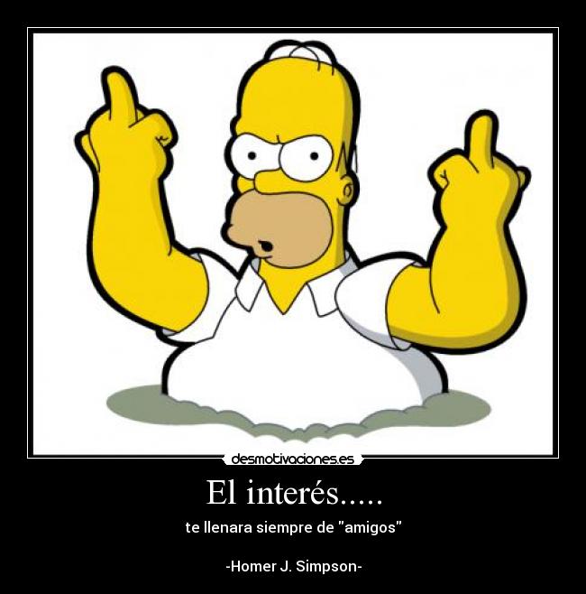 El interés..... - 