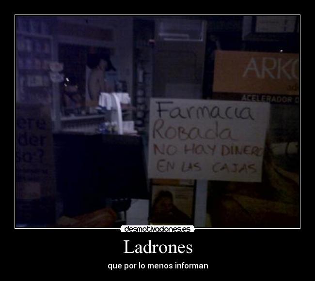 carteles farmacia desmotivaciones