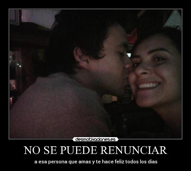 NO SE PUEDE RENUNCIAR -