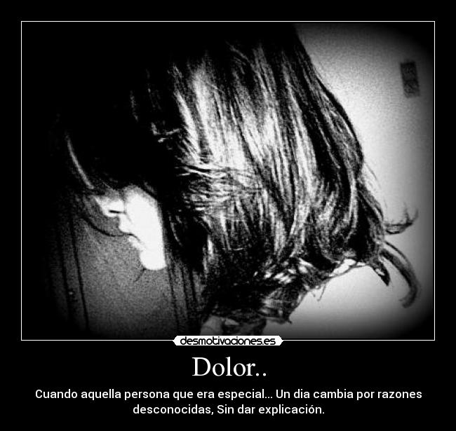 Dolor.. -