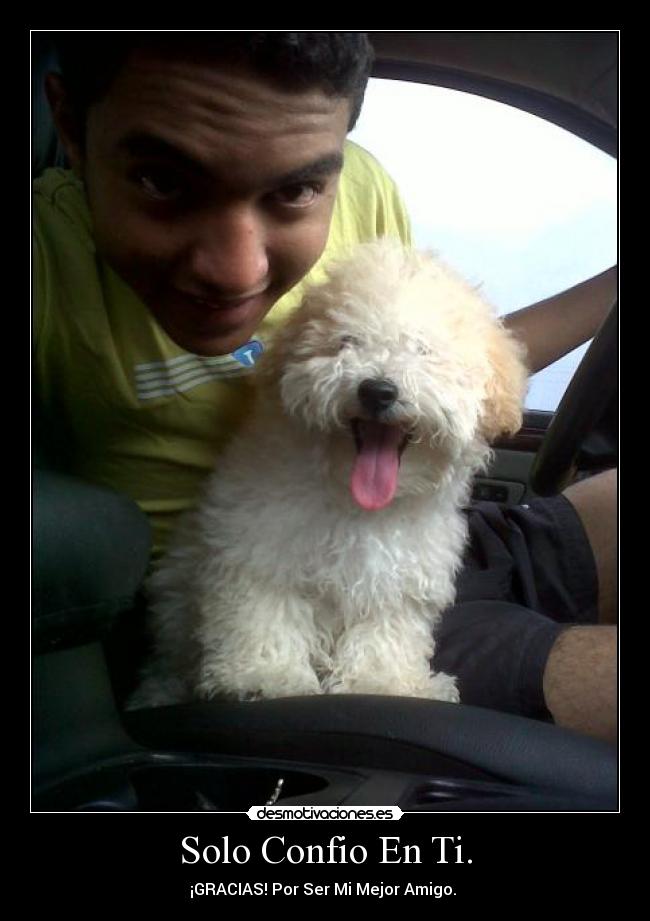 Solo Confio En Ti. -