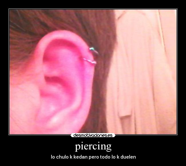 piercing -