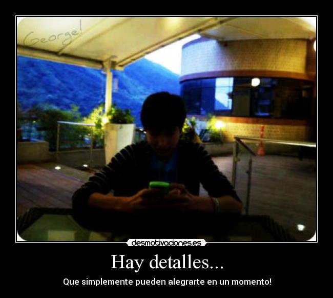 Hay detalles... - 
