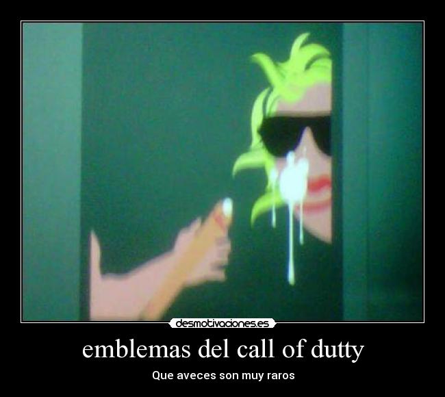 emblemas del call of dutty - Que aveces son muy raros