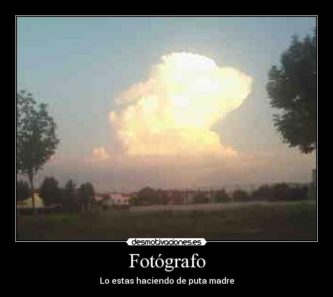 Fotógrafo - Lo estas haciendo de puta madre