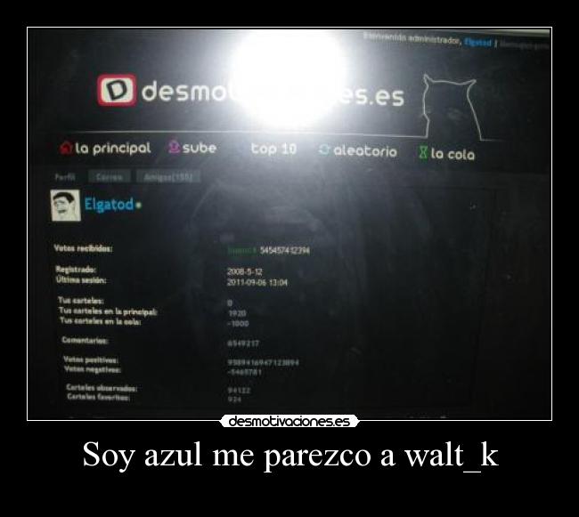 carteles soy azul desmotivaciones