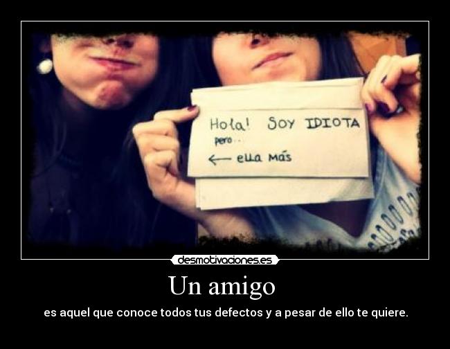 Un amigo  - 