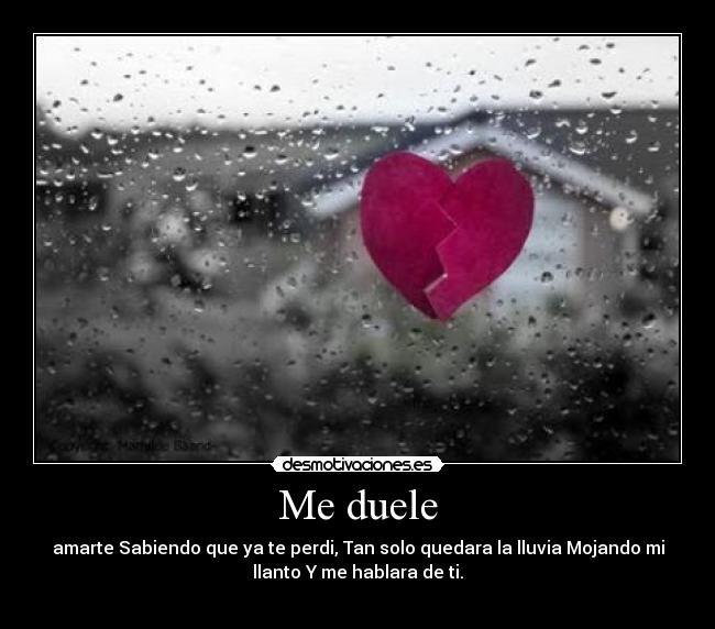 Me duele -