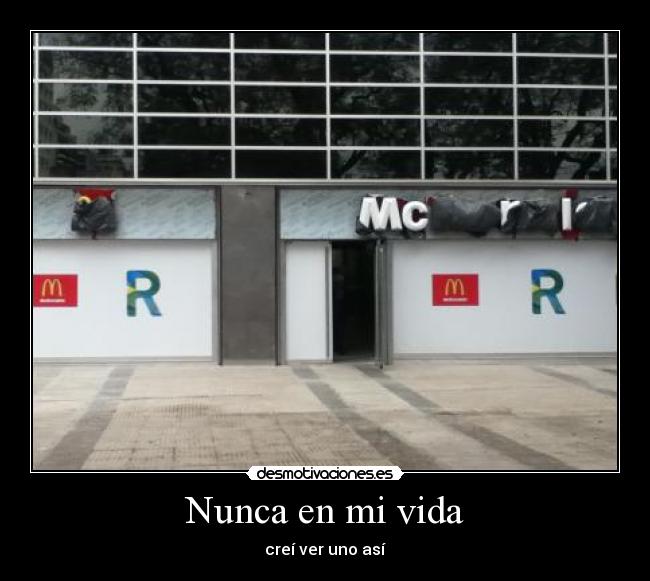 Nunca en mi vida -