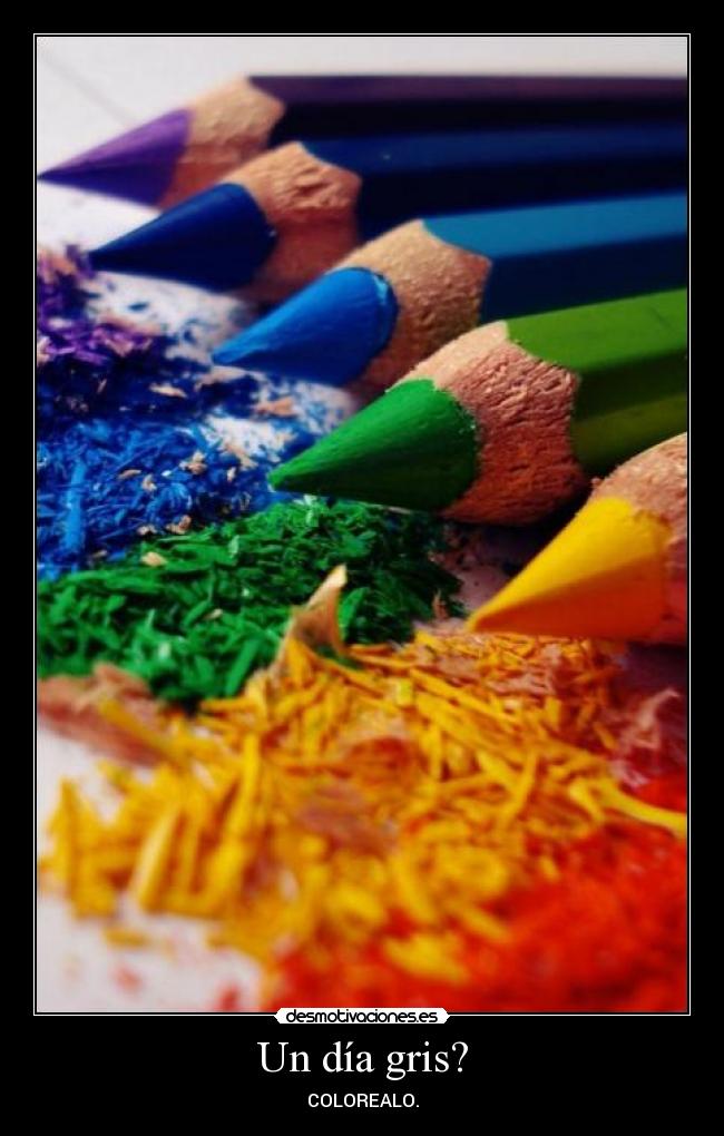 Un día gris? - COLOREALO.