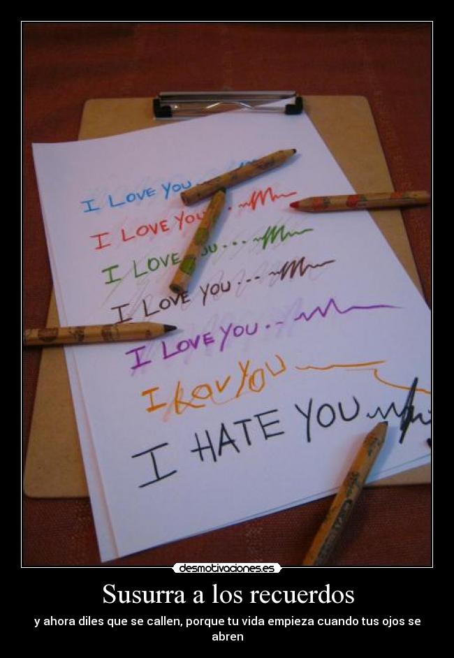 carteles recuerdos xenon recuerdos brillo tus ojos desmotivaciones