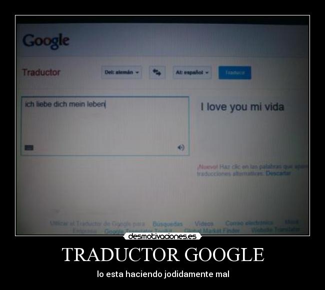TRADUCTOR GOOGLE - 
