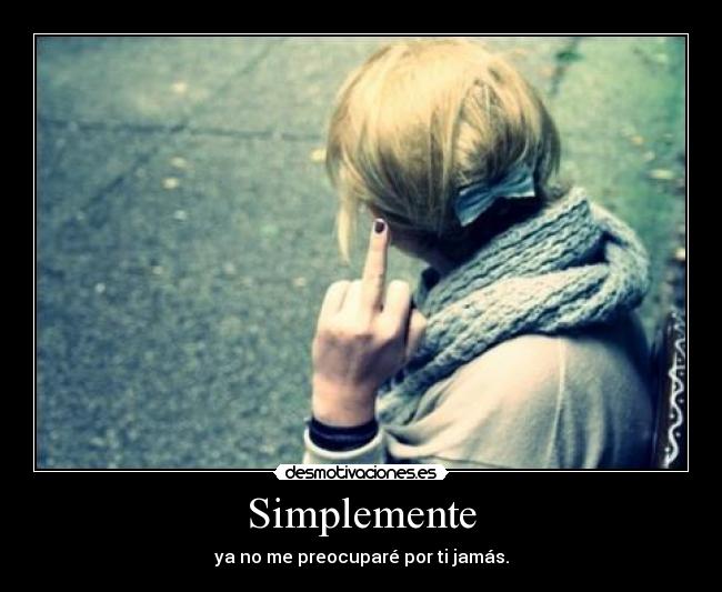 Simplemente -