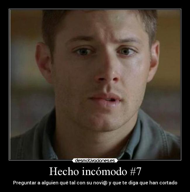 Hecho incómodo #7 -