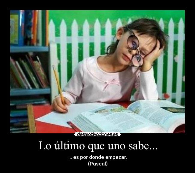 carteles ultimo que uno sabe desmotivaciones