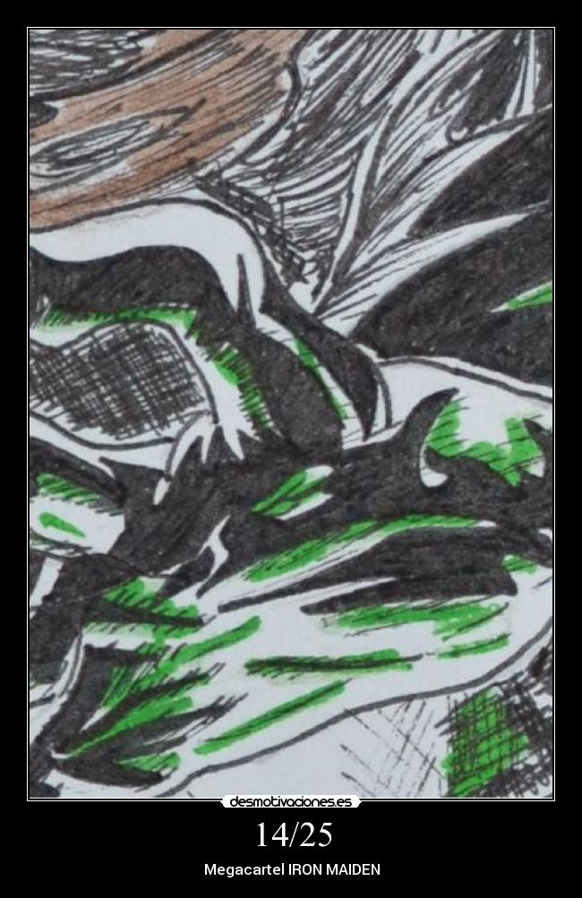 14/25 - Megacartel IRON MAIDEN