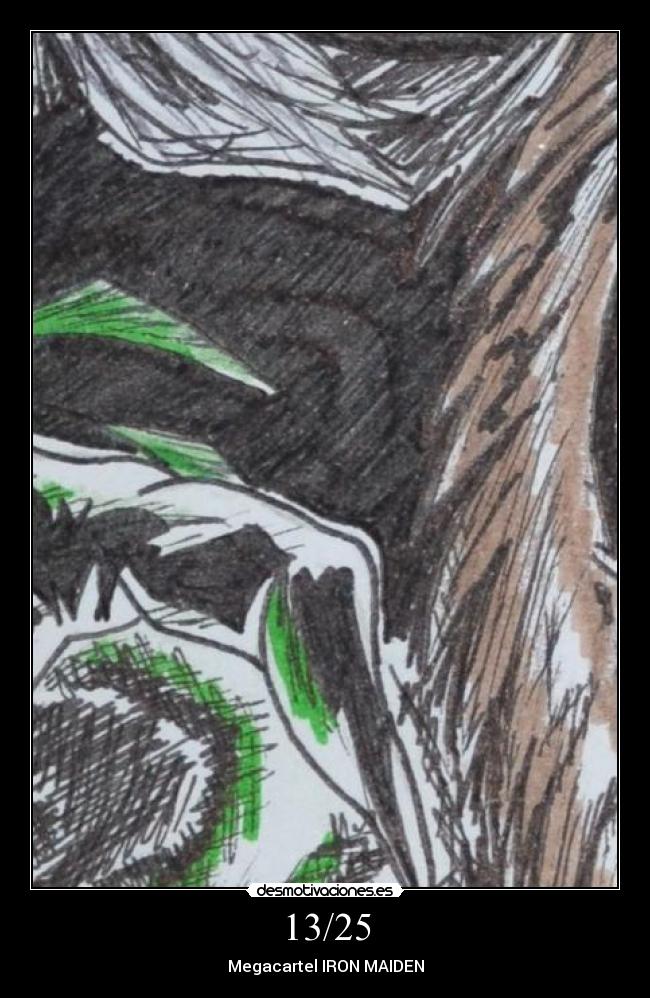 13/25 - Megacartel IRON MAIDEN