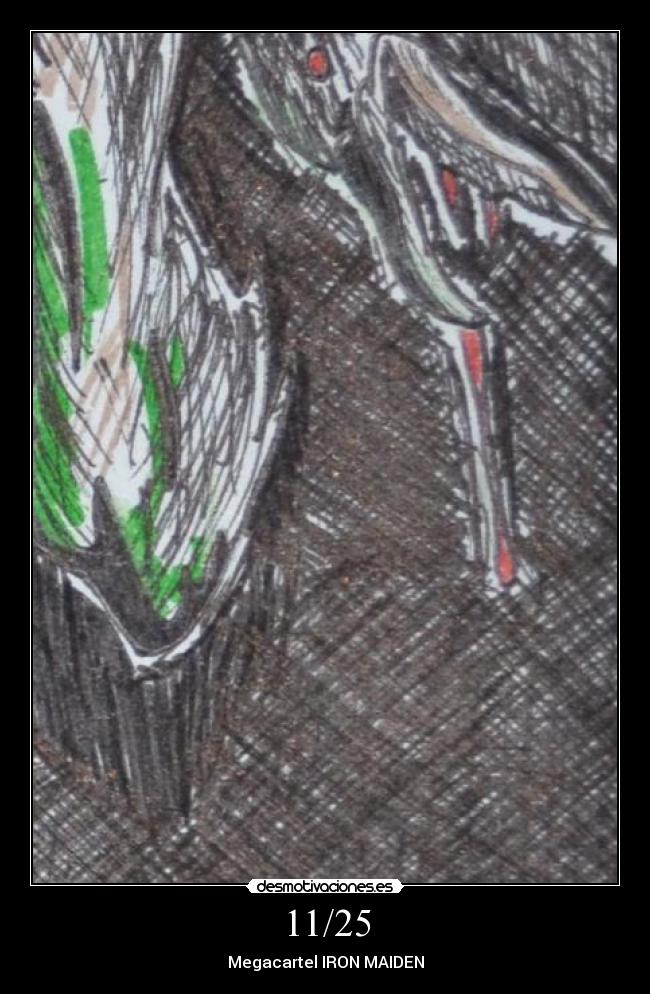 11/25 - Megacartel IRON MAIDEN