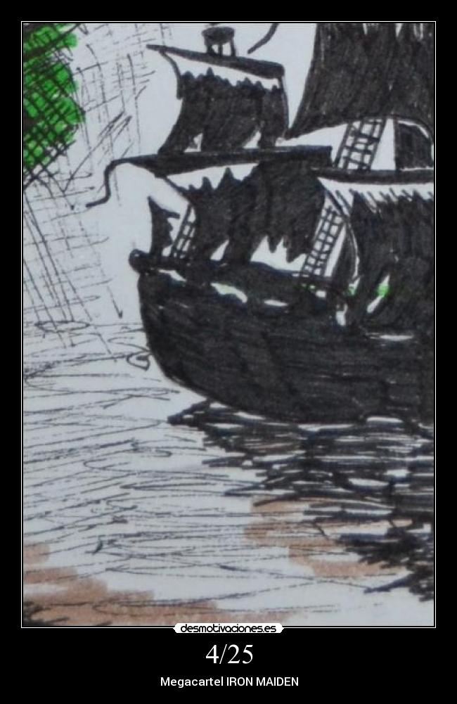 4/25 - Megacartel IRON MAIDEN