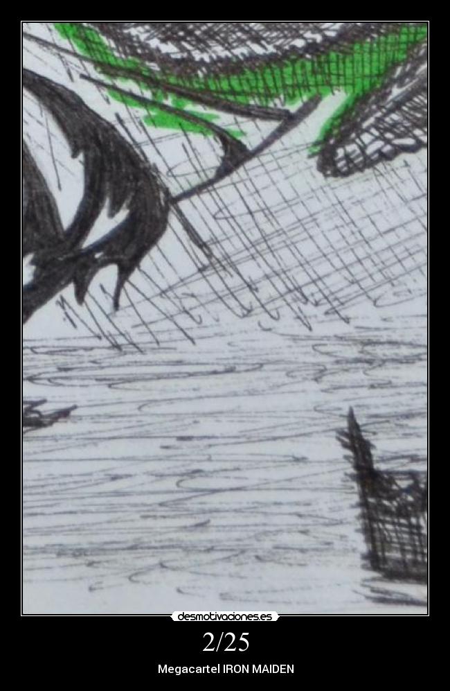 2/25 - Megacartel IRON MAIDEN