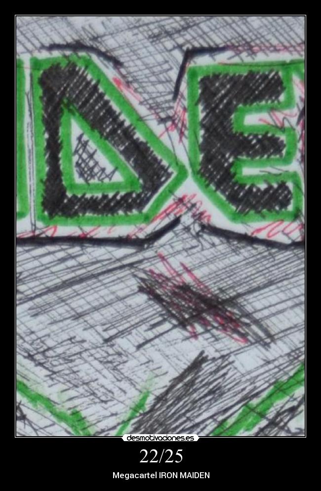 22/25 - Megacartel IRON MAIDEN