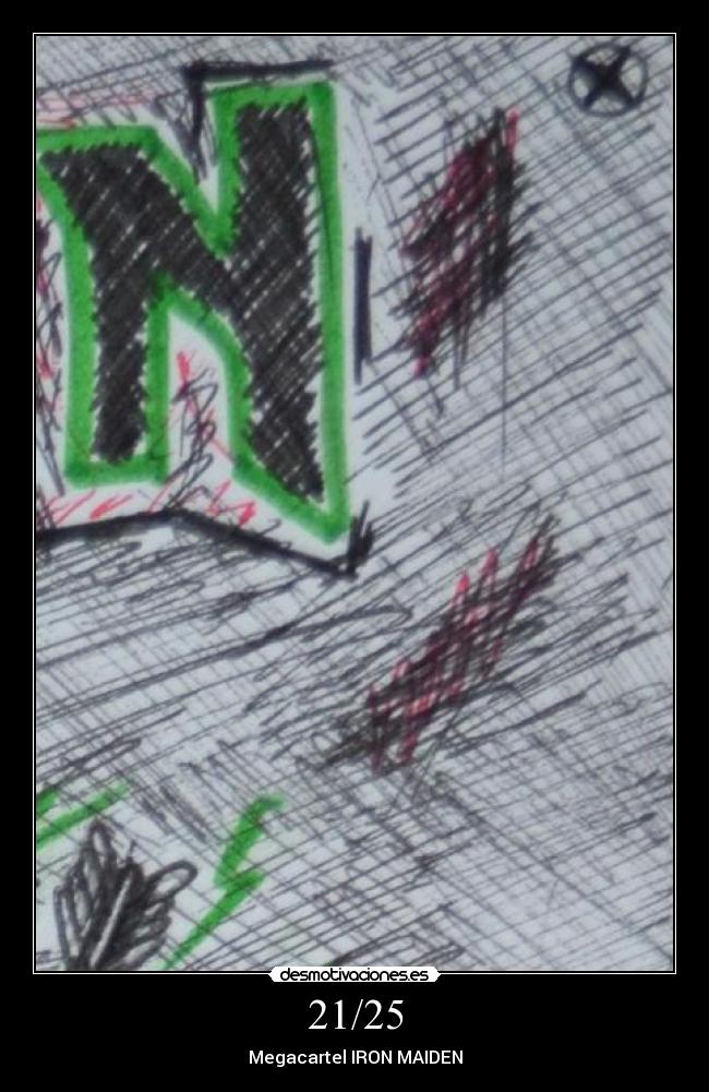 21/25 - Megacartel IRON MAIDEN