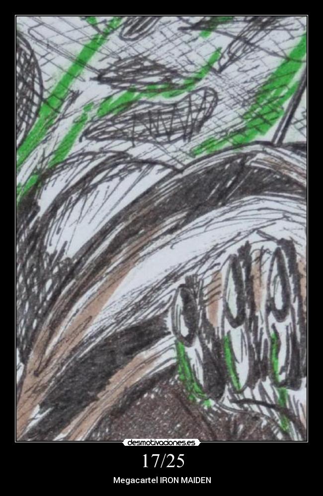 17/25 - Megacartel IRON MAIDEN