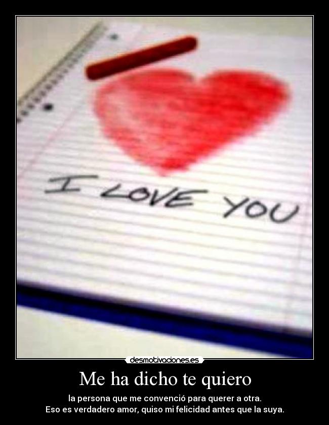Me ha dicho te quiero - 