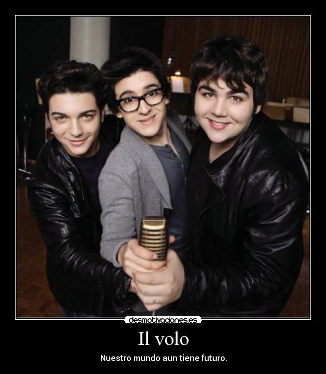 Il volo - Nuestro mundo aun tiene futuro.