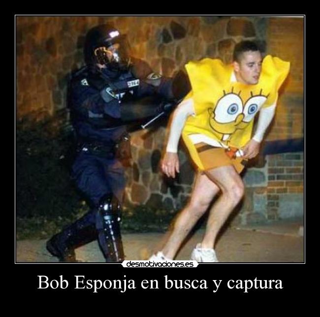 Bob Esponja en busca y captura -