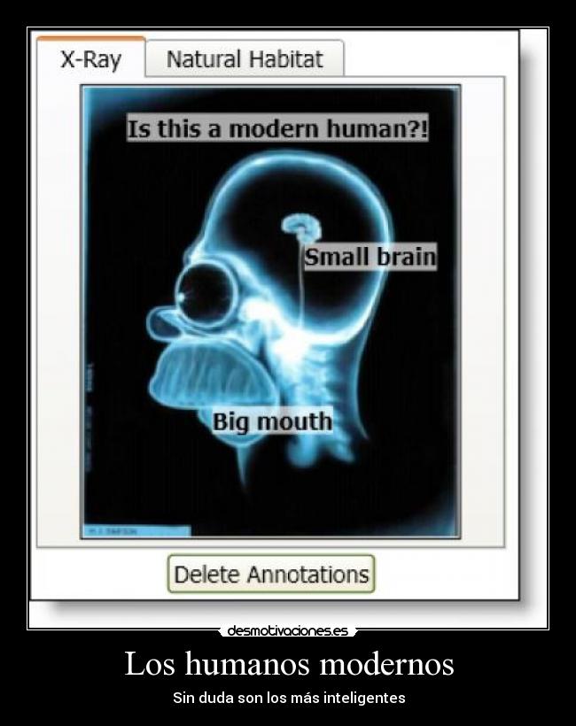 Los humanos modernos -