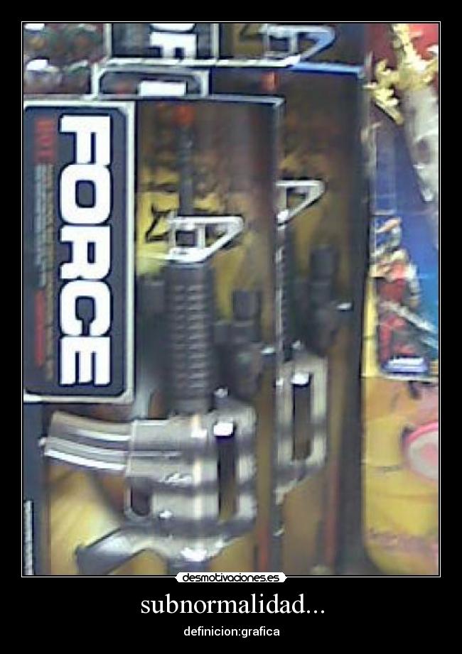 subnormalidad... - definicion:grafica