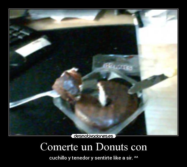 Comerte un Donuts con -