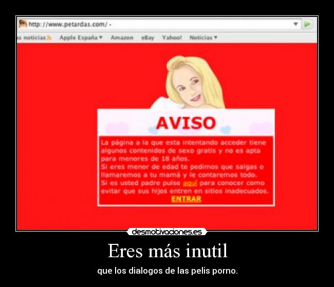 carteles eres mas inutil desmotivaciones