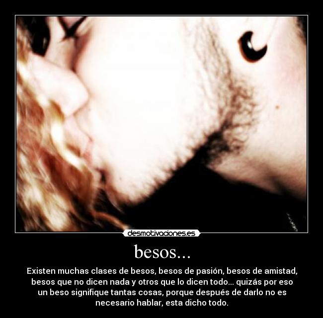 carteles besos saritaoreo desmotivaciones