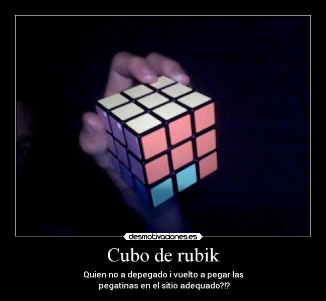 Cubo de rubik -