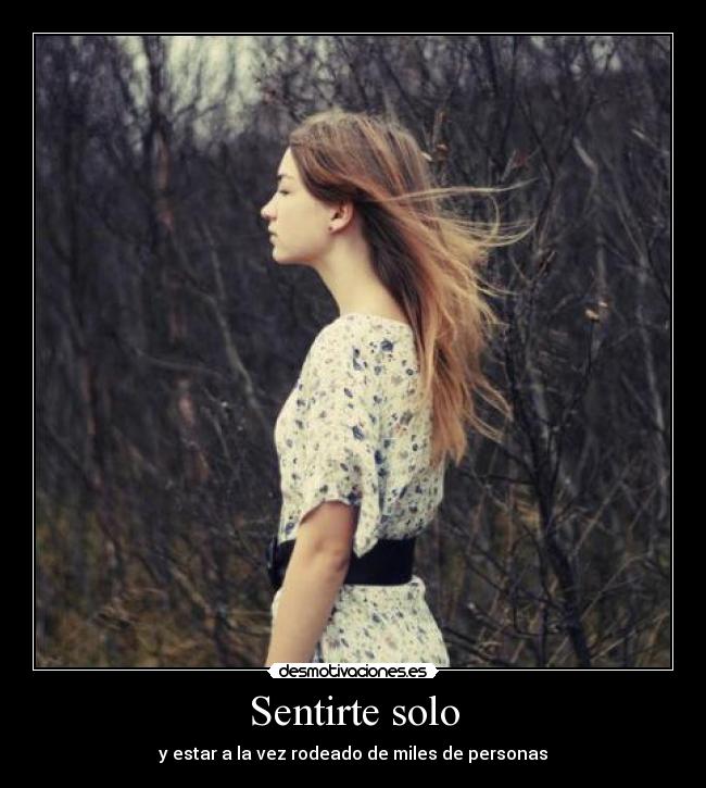 Sentirte solo - 