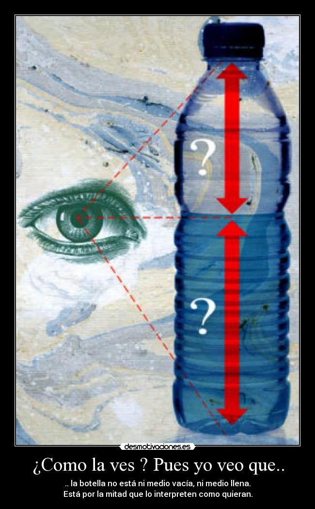 ¿Como la ves ? Pues yo veo que.. - 