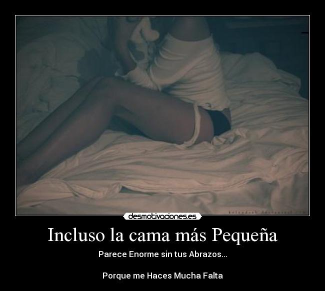 Incluso la cama más Pequeña - 