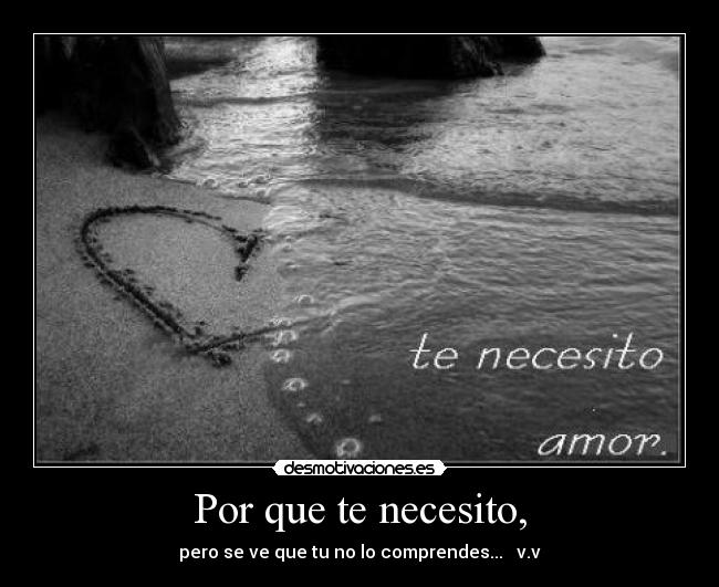 Por que te necesito, - 