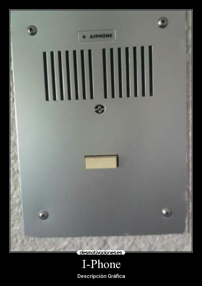 I-Phone - Descripción Gráfica