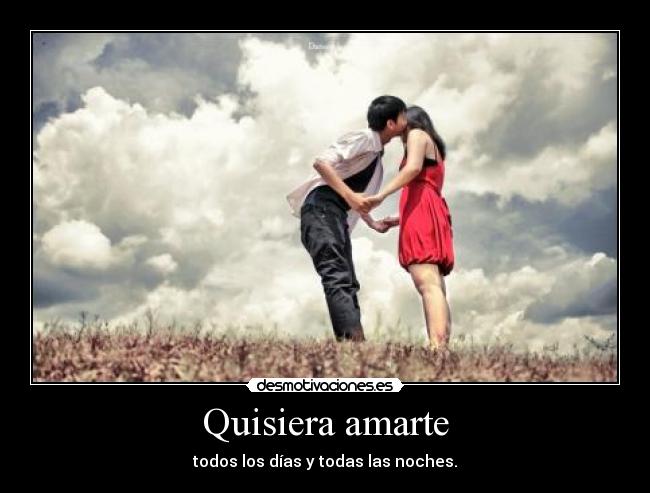 Quisiera amarte - 